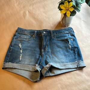High Rise Universal Thread Denim Jean Shorts Size 6 or 28